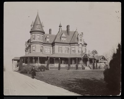 De Edwin Gould residentie in Rhinecliffe of Rhinebeck, New York, 1893-94 door Byron Company